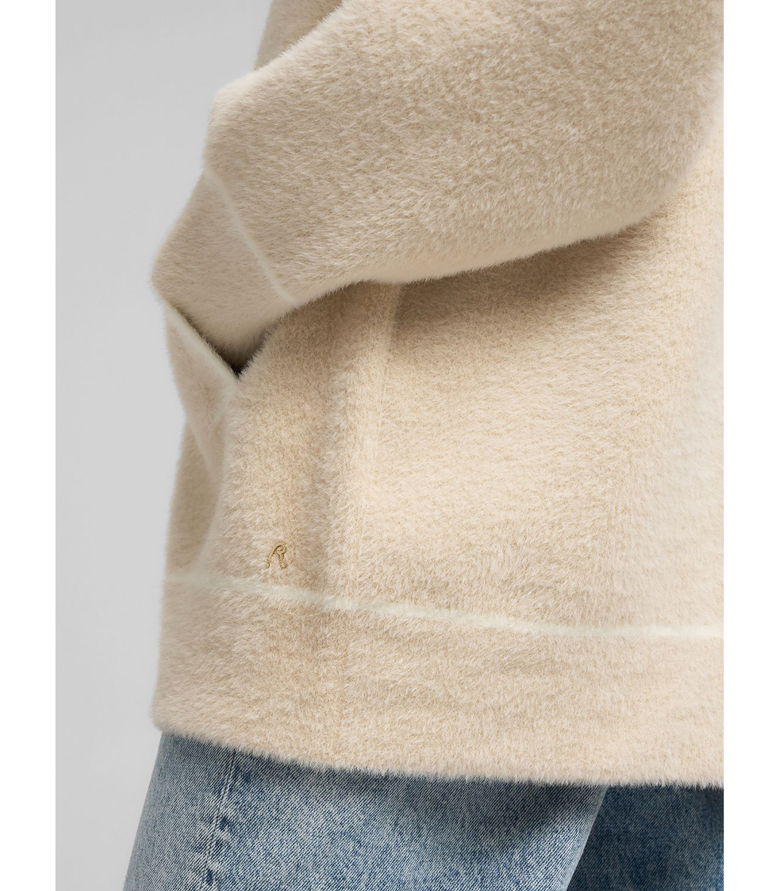 ファジーカーディガン 詳細画像 ベージュ 6